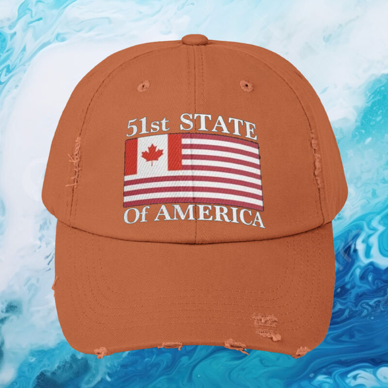 51st State Canada Trump Hat Make Canada 51st State Hat Make America Canada Great Again Hat