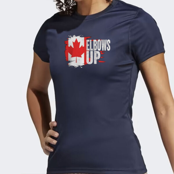 Beread Elbows Up Canada T-Shirt, True North Strong and Free Proud Canadian T-Shirt