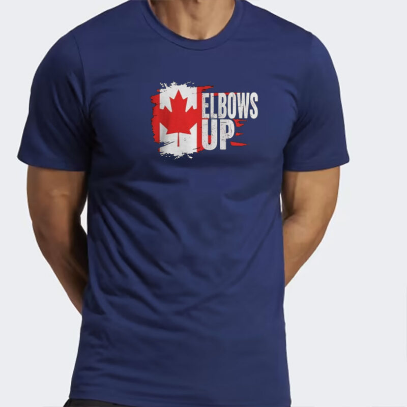 Beread Elbows Up Canada T-Shirt, True North Strong and Free Proud Canadian T-Shirt