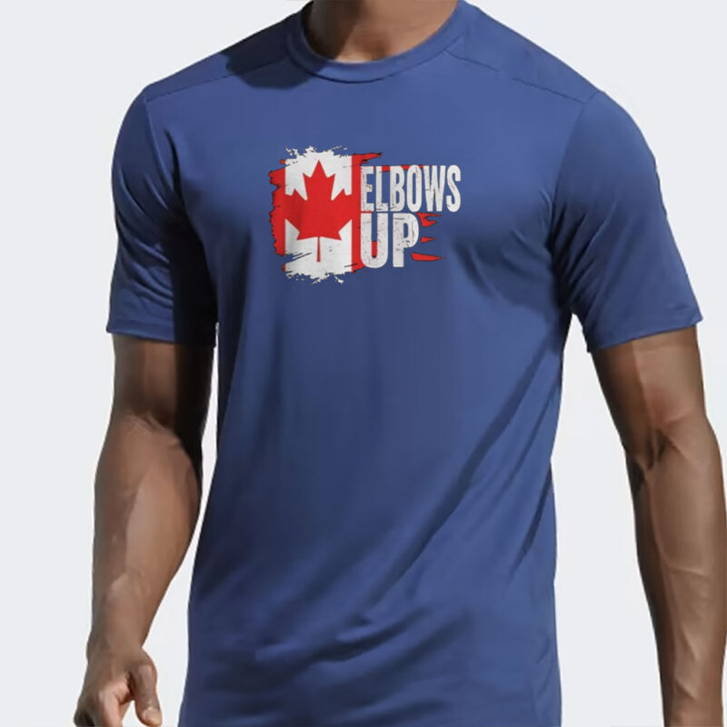 Beread Elbows Up Canada T-Shirt, True North Strong and Free Proud Canadian T-Shirt
