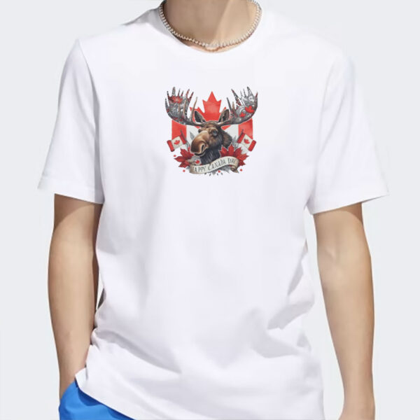 Canada Day, Bull Moose Canada Day T-Shirt