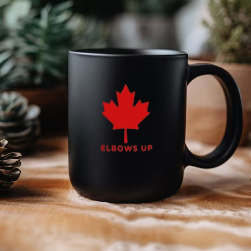 Canada Elbows Up, Canadian Pride Mug