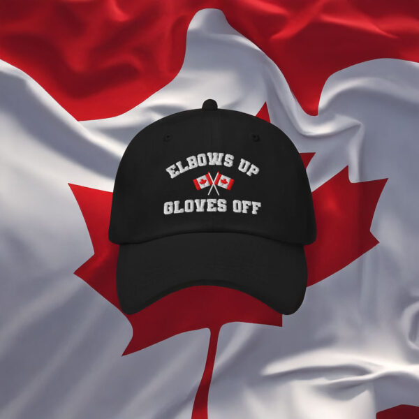 Canada Elbows Up Gloves Off Hat