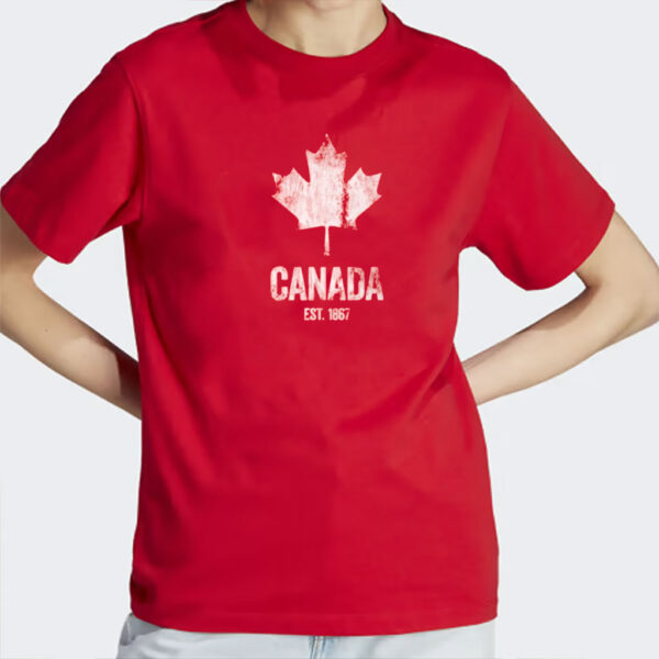 Canada - Established 1867 Fitted Scoop T-Shirt