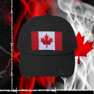 Canada Flag Premium Dad Hat Embroidered Cotton Baseball Cap Country Flag Hat