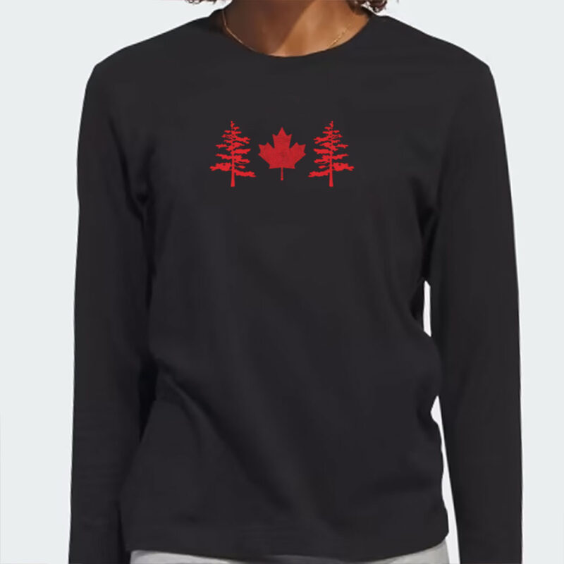 Canada Flag Tree T-shirt