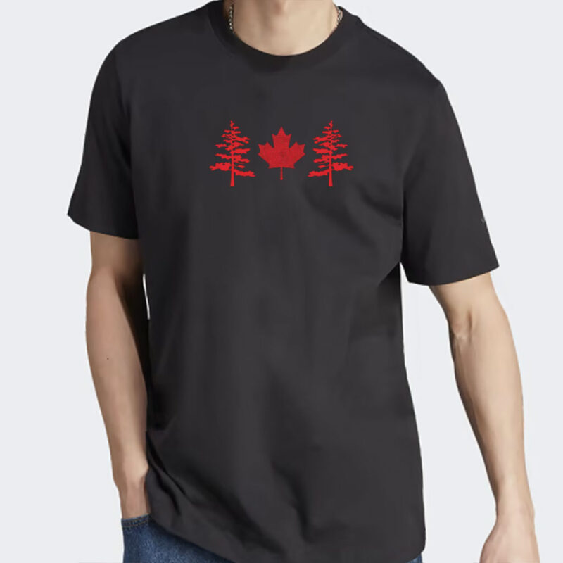 Canada Flag Tree T-shirt