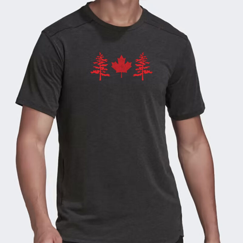Canada Flag Tree T-shirt