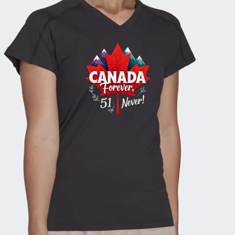 Canada Forever, 51 Never Graphic T-Shirt