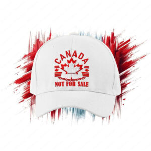 Canada Is Not for Sale Men's Big Hat, Embroidered Cap, Canada Trucker Hat