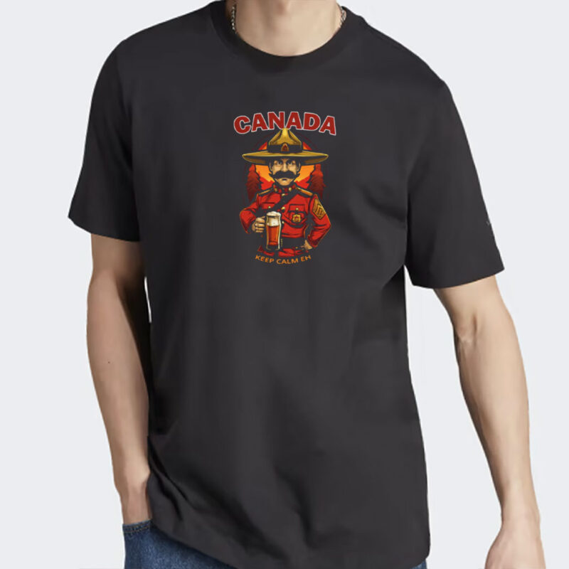 Canada Shirt Keep Calm Eh, Canada Day T-shirt