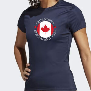 Canada The True North Strong and Free T-Shirt, Patriotic Canada Shirt