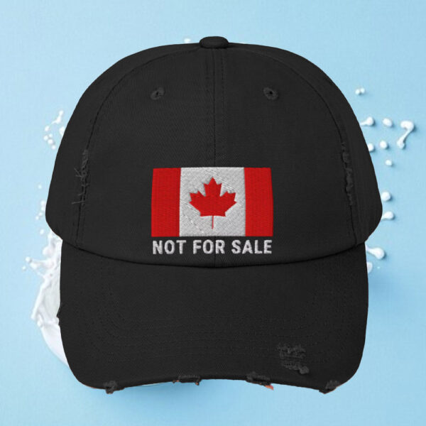 Canada is not for sale embroidered Trucker Cap Funny Canada hat
