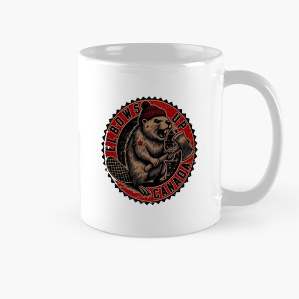 Canadian made elbows up Mug