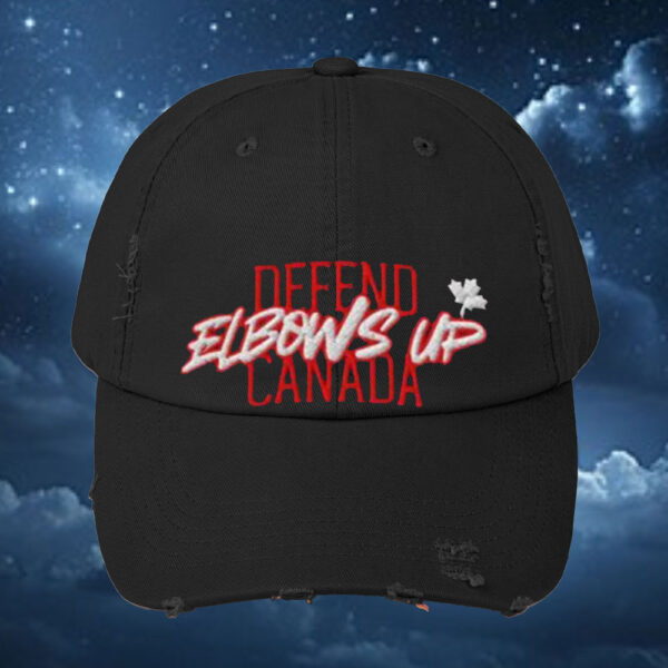 Defend Elbows Up Canada Hat.