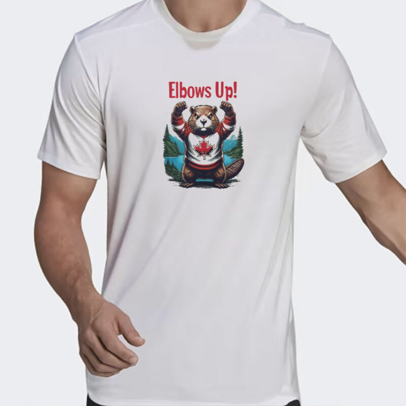 ELBOWS UP CANADA- Classic T-Shirts