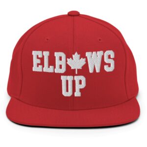 Elbows Up Canada Anti Trump MAGA Fascism Liberal Hat