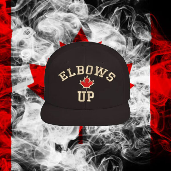 Elbows Up Canada Baseball Cap, Free Canada Snapback, Canadians Hat