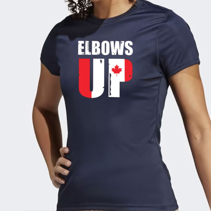 Elbows Up Canada Est 1867 Proud Canadian Strong Canada T-Shirt, Made In Canada Shirt