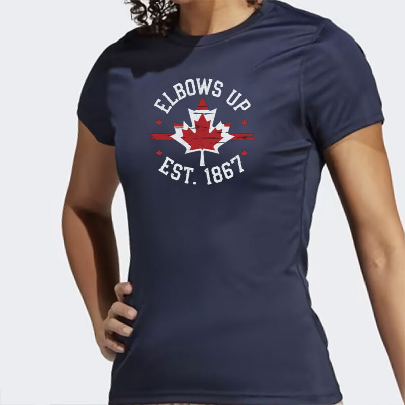 Elbows Up Canada Est 1867 Shirt, True North Strong and Free, Canadian Pride shirt
