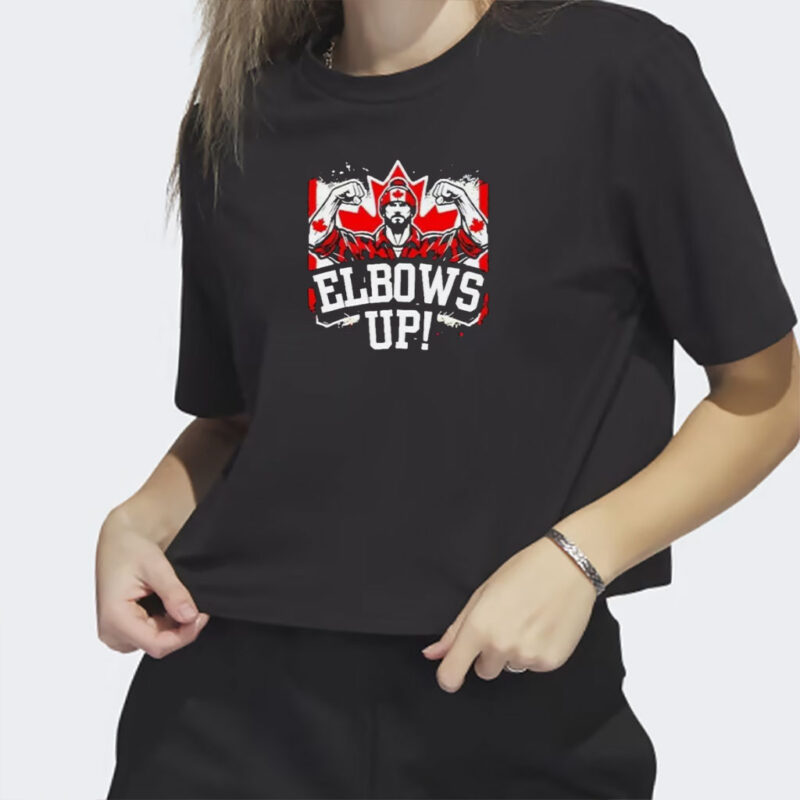 Elbows Up Canada Flag 2025 T-Shirts