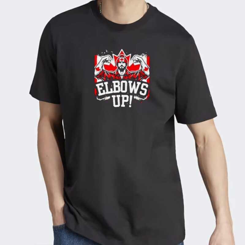 Elbows Up Canada Flag 2025 T-Shirts