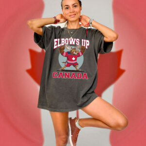 Elbows Up Canada Proud Canadian T-Shirt