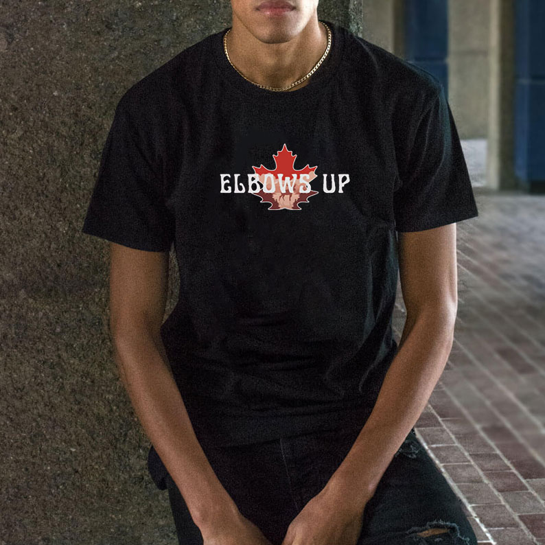 Elbows Up Canada Shirt, Anti Trump Tariffs, Subtle F ck Trump Stand With Canada Shirt