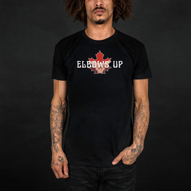 Elbows Up Canada Shirt, Anti Trump Tariffs, Subtle F ck Trump Stand With Canada Shirt