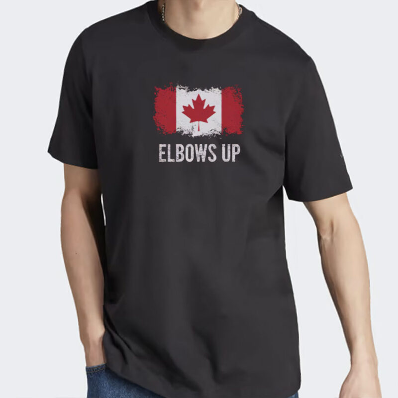 Elbows Up Canada Shirt- Canada Strong, Canadian Supporter T-shirts