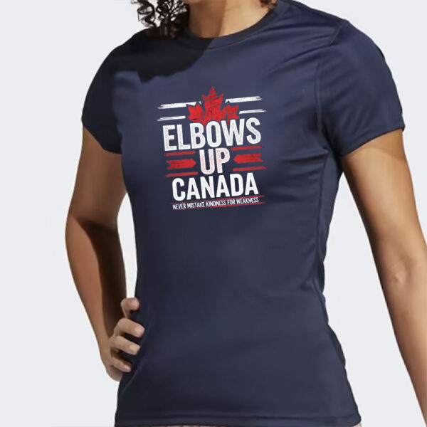 Elbows Up Canada T-Shirt, Never the 51st State T-Shirt, Canadian Liberal Protest Shirts
