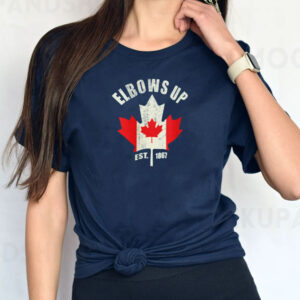 Elbows Up Canada T-Shirt – Vintage Canadian Hockey Tee, Canadian Pride Shirt