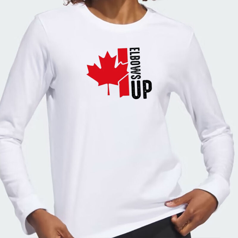 Elbows Up Canada T-Shirt,Canadian Pride T-Shirt