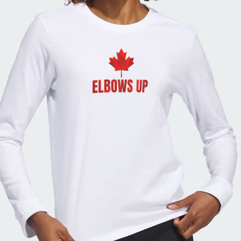 Elbows Up Canada TShirt, Elbows Up T-Shirt, Canada First, Unisex Elbows Up Shirt