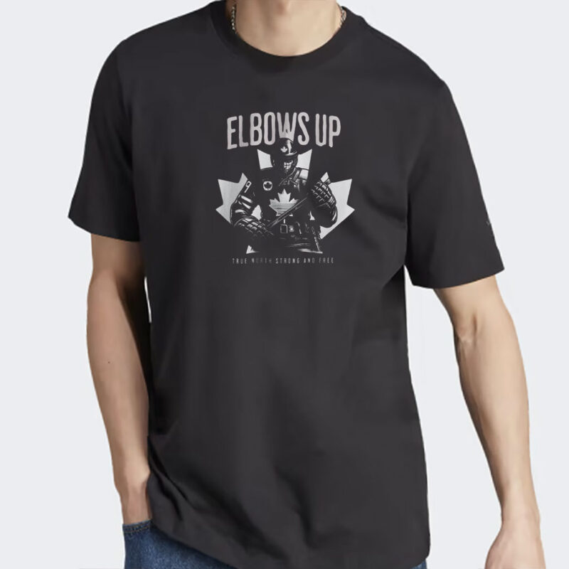 Elbows Up Canada TShirt! Team Canada Hockey, Canada Not For Sale Shirt