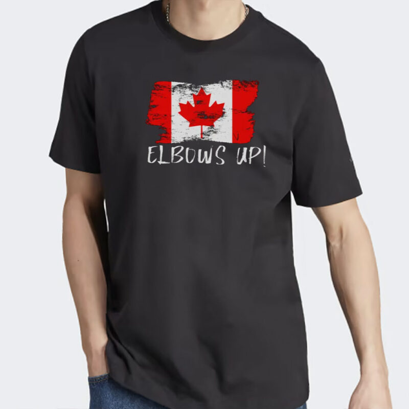 Elbows Up Canada, Vintage Canada Shirt, Canadian Seller, Canada Gift, Canada Pride Shirt
