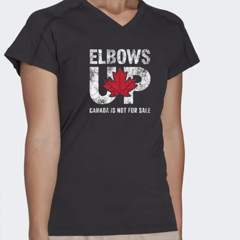 Elbows Up Canada Vintage Distressed Canadian Pride Essential T-Shirt