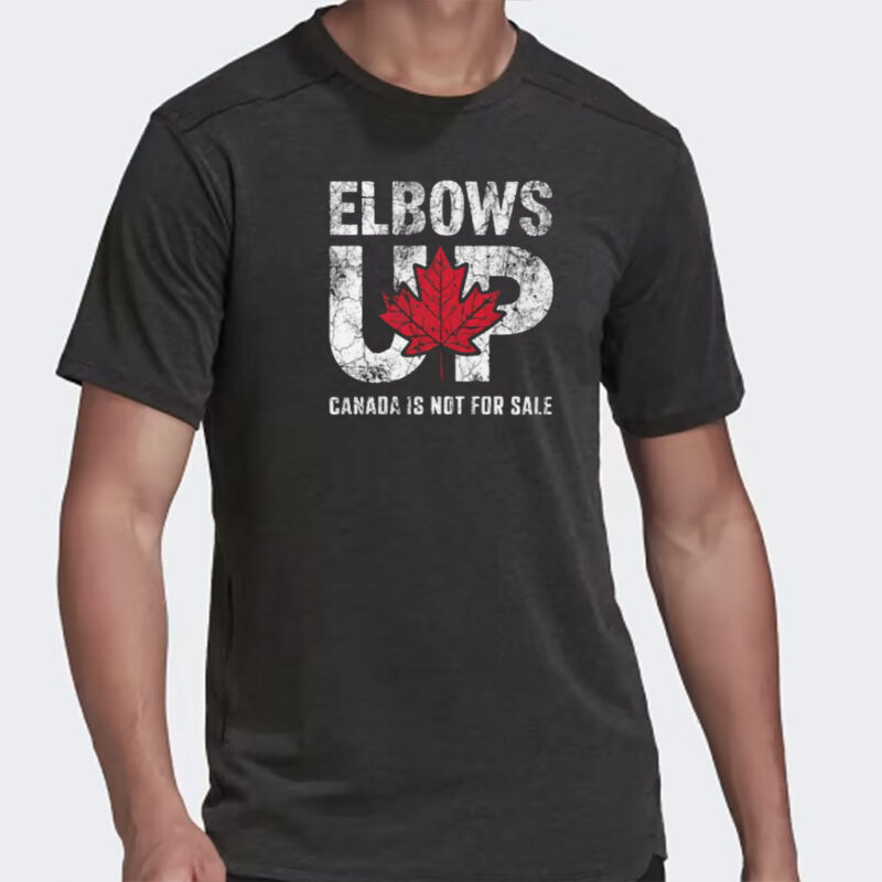 Elbows Up Canada Vintage Distressed Canadian Pride Essential T-Shirt