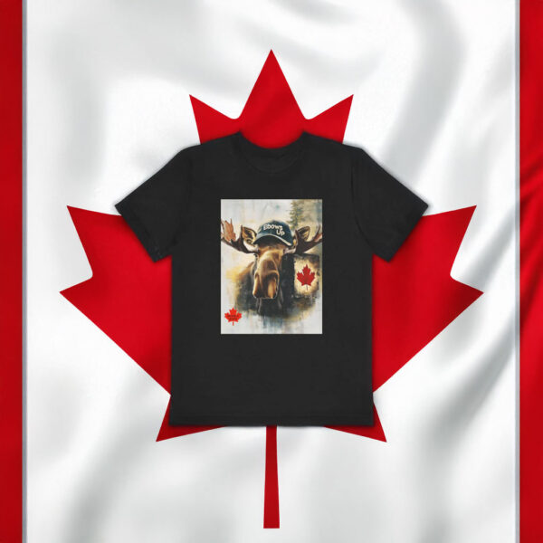 Elbows Up Canada Wildlife & Hockey Fans T-Shirt