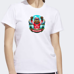 Elbows Up Canada beaver mascot shirt