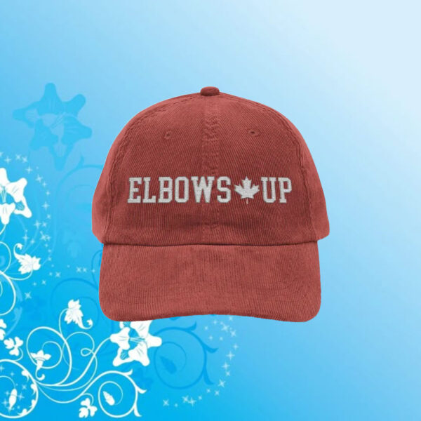 Elbows Up Canadian Corduroy Hat