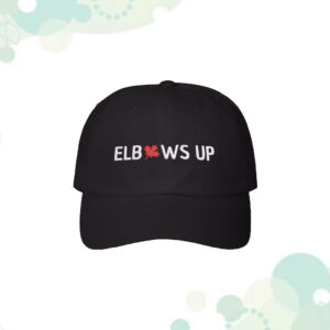 Elbows Up Hat, Canada Classic Dad Cap, Maple Leaf Embroidered Hat