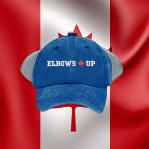 Elbows Up Hat Embroidered Canada Hat