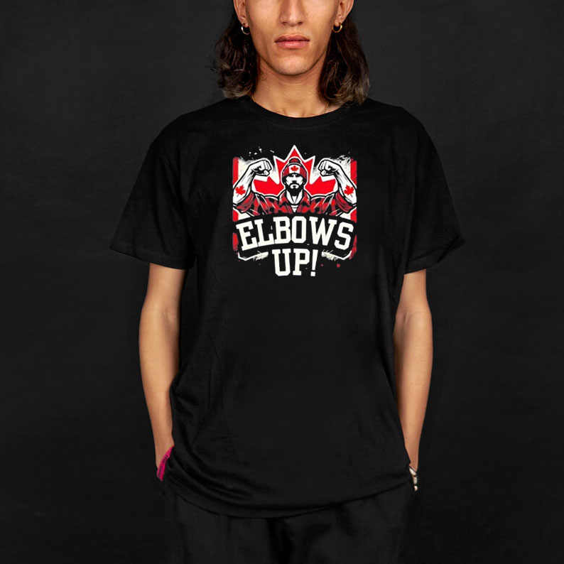 Elbows Up Shirt, Canadian Pride Shirt, Canada Maple Leaf Shirt