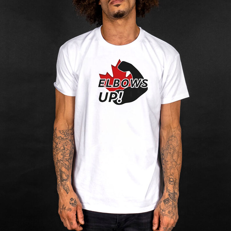Elbows Up Strong Canada Maple Leaf, Elbows Up Shirt