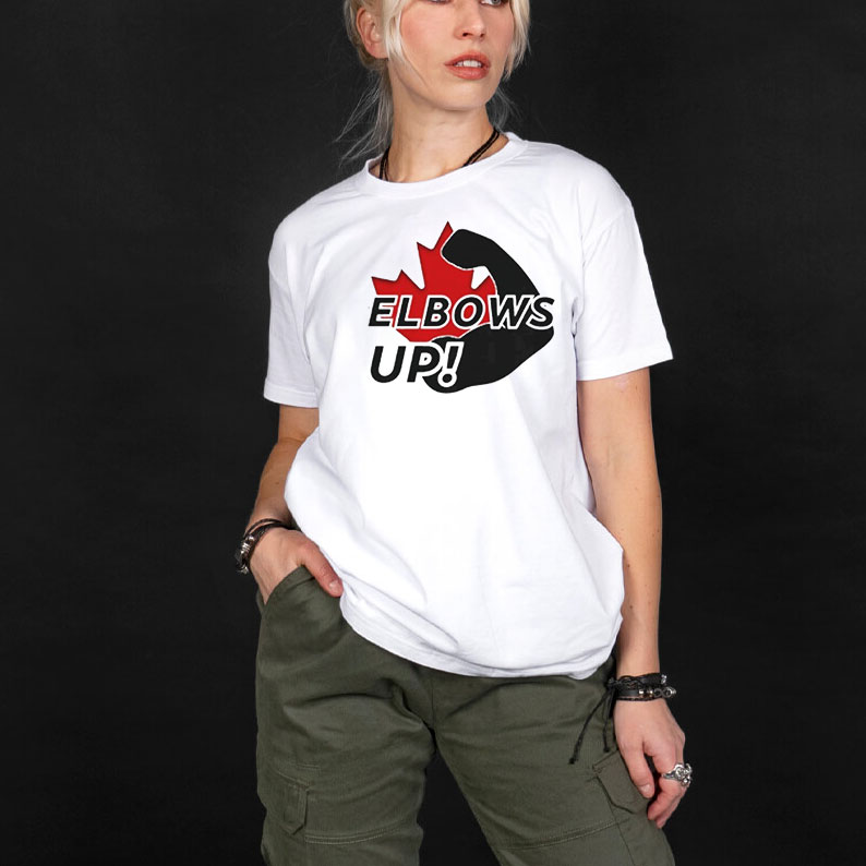 Elbows Up Strong Canada Maple Leaf, Elbows Up Shirt