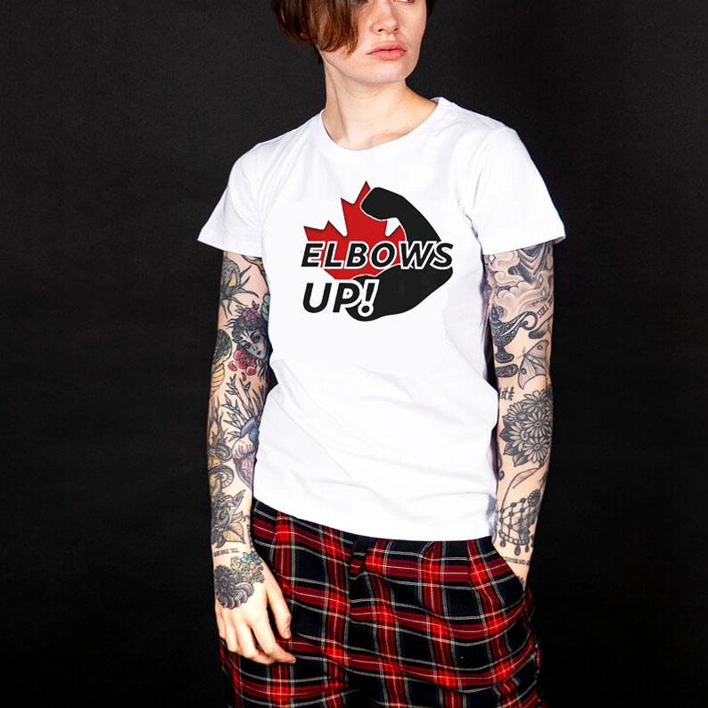 Elbows Up Strong Canada Maple Leaf, Elbows Up Shirt