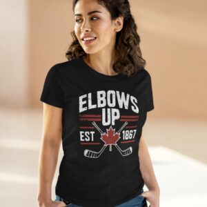 Hockey Canada Elbows Up EST 1867 Women's T-Shirt