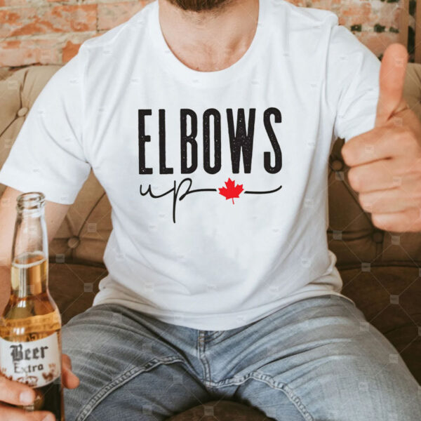Hockey Canada Shirt, Elbows Up Shirts, True North Strong and Free, Proud Canadian T-Shirt