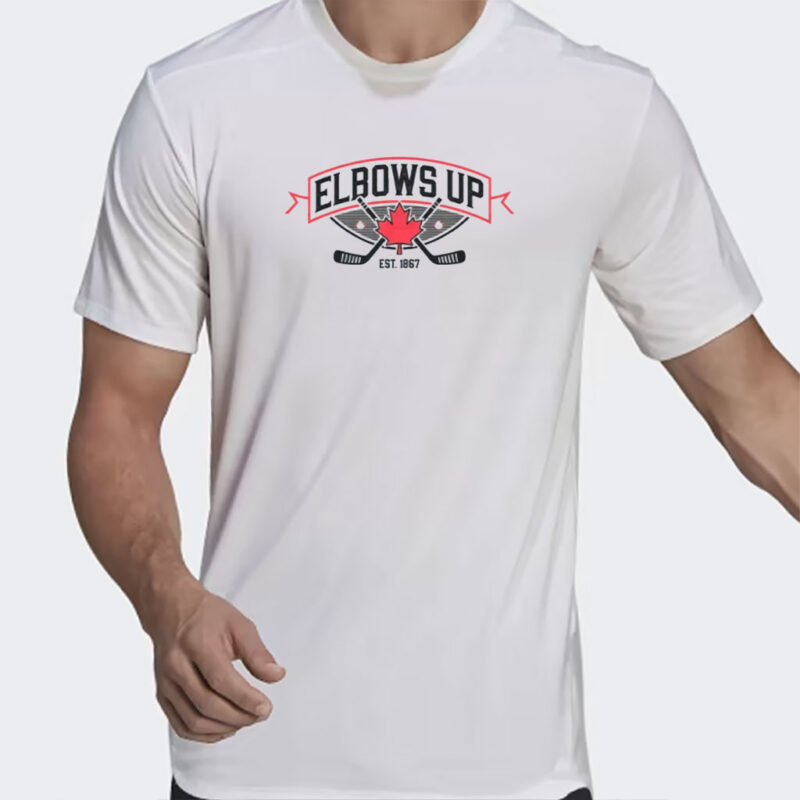 Hockey Elbows Up Est 1867 Shirt